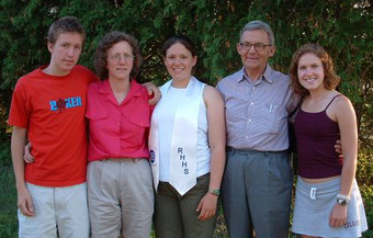 Vos hôtes: George et Christine Verrilli et leur famille